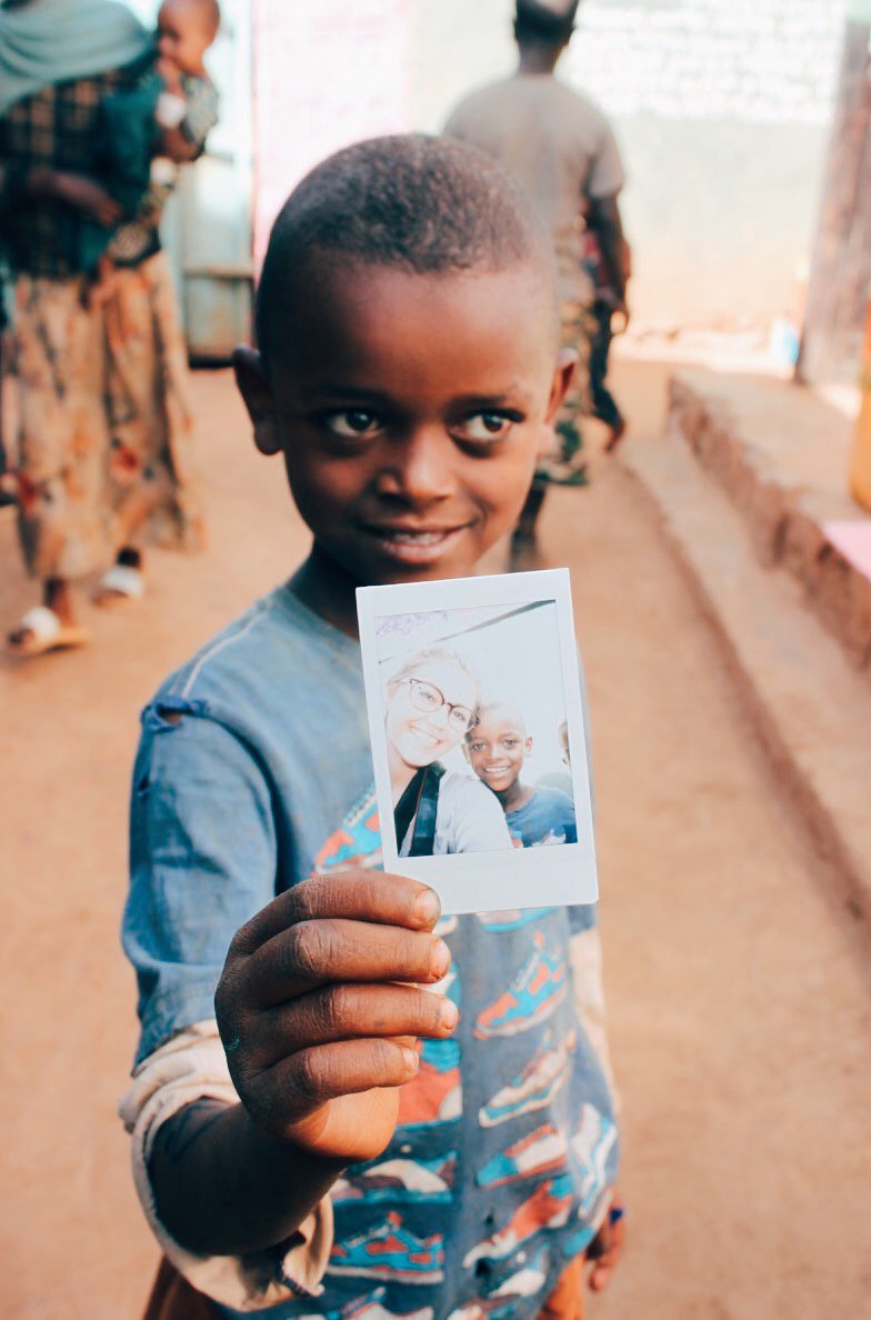“So glad I was able to take a polaroid with me on this trip. The kids loved it!” Repost: Mallory Scott