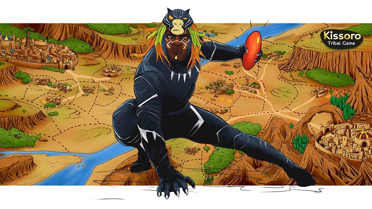 For the release  of the movie Black Panther at the cinema this February 14, Loukouza, the  most formidable opponent of the Kissoro game has decided to put himself  in Black Panther mode too. #BlackPanther The game is available On #Android and #Ios for free.