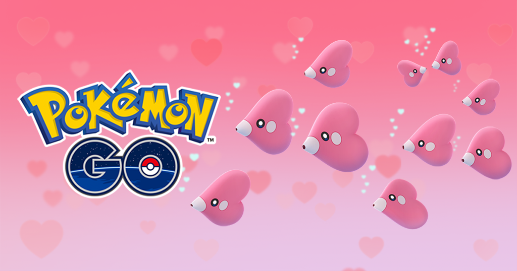 Happy Valentines, Trainers! Until February 15, schools of Luvdisc will be out swimming and awarding 3x Stardust for each one caught. #PokemonGOValentines❤️