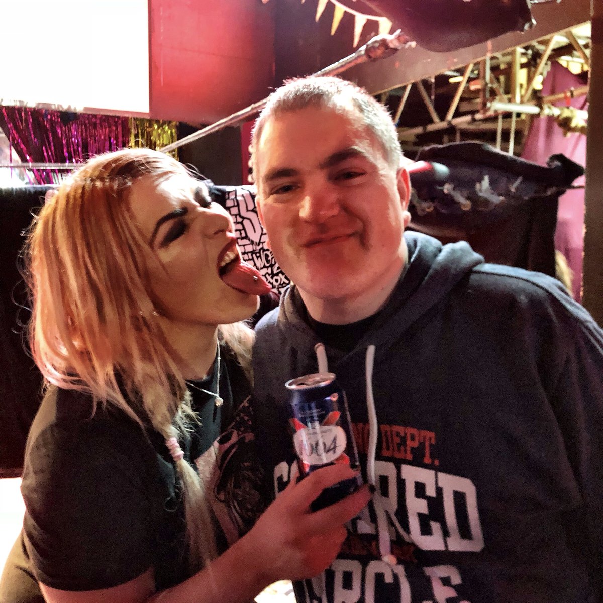 It was great to meet @mothfromdaflats at @ProWrestlingEVE  Don’t  miss her USA debut as part of team @Fightclubpro as they join @PWRevolver at #pancakesandpiledrivers at Wrestlecon!!! #FightClubOnTour 

Tickets: embed.showclix.com/event/the-wres…