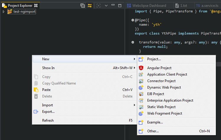 Genuitec's tweet image. Create your first #Angular 4 #app, #AngularIDE will make it a breeze: ow.ly/6EeK30inLMW
