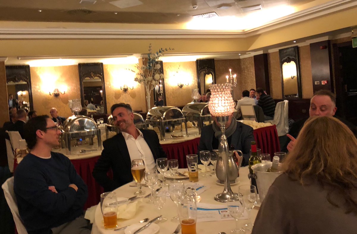 JO_SaveTheJoint's tweet photo. We’re @CoombeAbbey for the #matfest2018 @meniscaltrans with @TimSpaldingKnee et al. Been great dinner so far, looking forward to the course tomorrow #savethejoint @JRFOrtho #linkinglife https://t.co/zuhiNEdM7Y