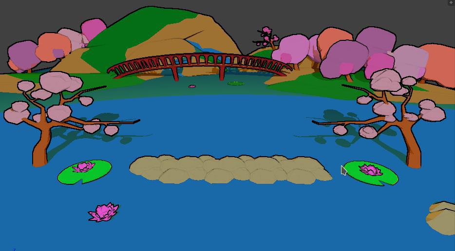 ChaoticGamesDev's tweet image. Primeras imagenes del segundo escenario de 3KSC. Estáis listos para enfrentaros en este tránquilo lago?.
#UAGameDev #UAGames #IndieGame #IndieGameDev #GameDev