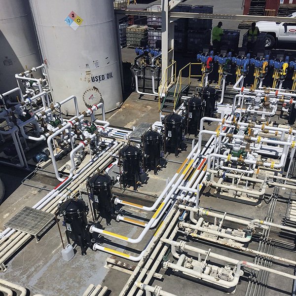 MacDonaldMiller's tweet photo. Transforming a decommissioned oil storage facility into an oil recycling hub? No problem for our Special Projects team! You could say we're a well-oiled machine: https://t.co/uxa4J4HuoW #safetyclean #emeraldservices https://t.co/CbDVreNp1Y
