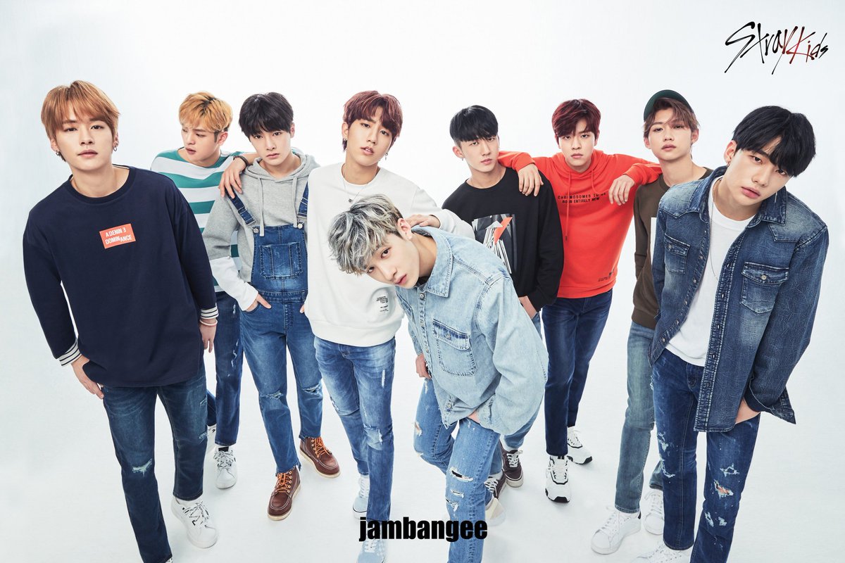 Stray kids models for jambangee a clothing brand Their first ever endorsement for the boys even before debut Another proud moment  Im still not over this photos since yerstarday tho They look so good   #StrayKids