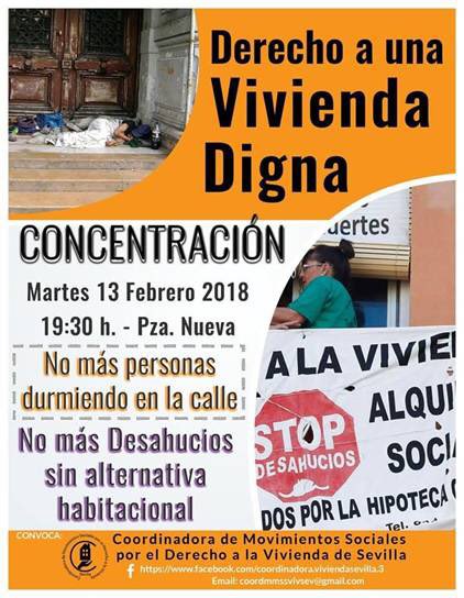 Por una política de vivienda digna en #Sevillahoy <a href="/LaCorralaPSH/">Corrala Dignidad PSH Sevilla</a> <a href="/PAH_Sevilla/">PAH Sevilla</a> <a href="/corralautopia/">corralautopia</a> <a href="/Ayto_Sevilla/">Ayuntamiento de Sevilla</a>