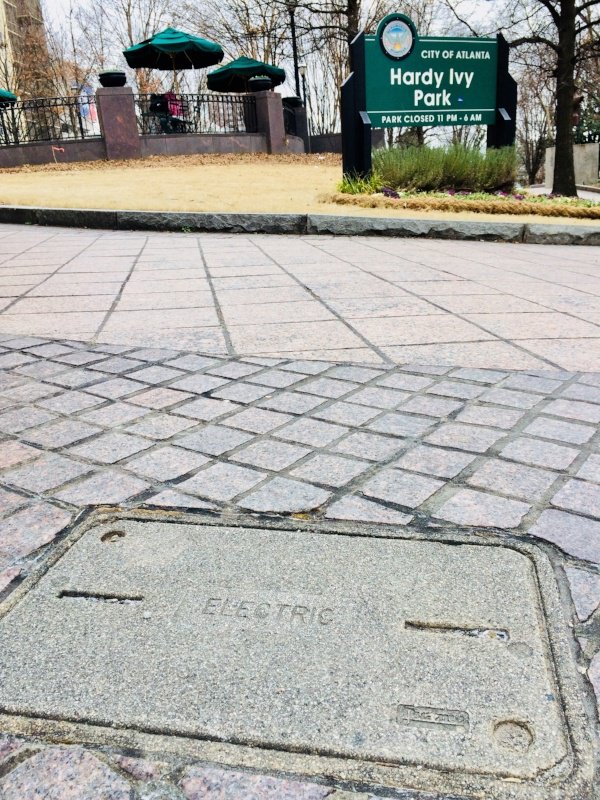 HubbellPowerSys's tweet photo. #Quazite enclosure in downtown #Atlanta by Hardy Ivy Park. https://t.co/E9ltBnRARi