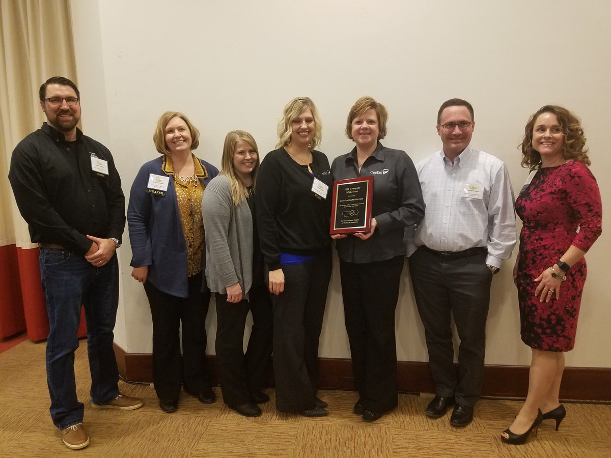 CONGRATS <a href="/CareProHS/">CareProHS</a> on being selected our Chapter's employee owned company of the year!