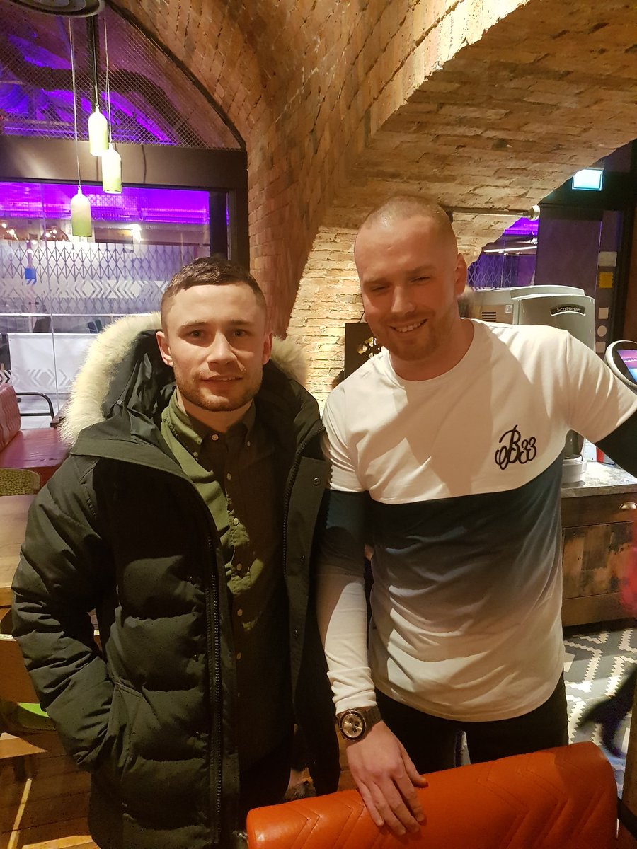 RealCFrampton's tweet photo. Kenny Hotdog, one of my best mates as a kid in Tigers Bay. Haven't seen him since 1999. Something made me think about him last night and I bump into him tonight in Bolton. Law of attraction if I've ever seen it https://t.co/kmUPxzQVGV