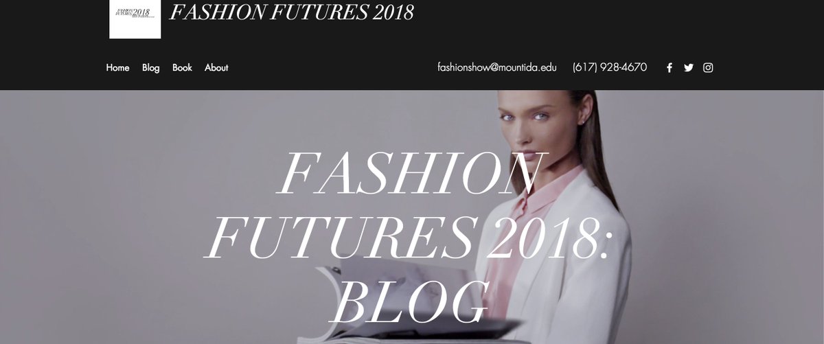 MICFashionShow's tweet photo. Mount Ida Fashion Futures is proud to announce that we have launched our own blog... check it out! https://t.co/NeYFw4Ygzb https://t.co/knRZVDIqft