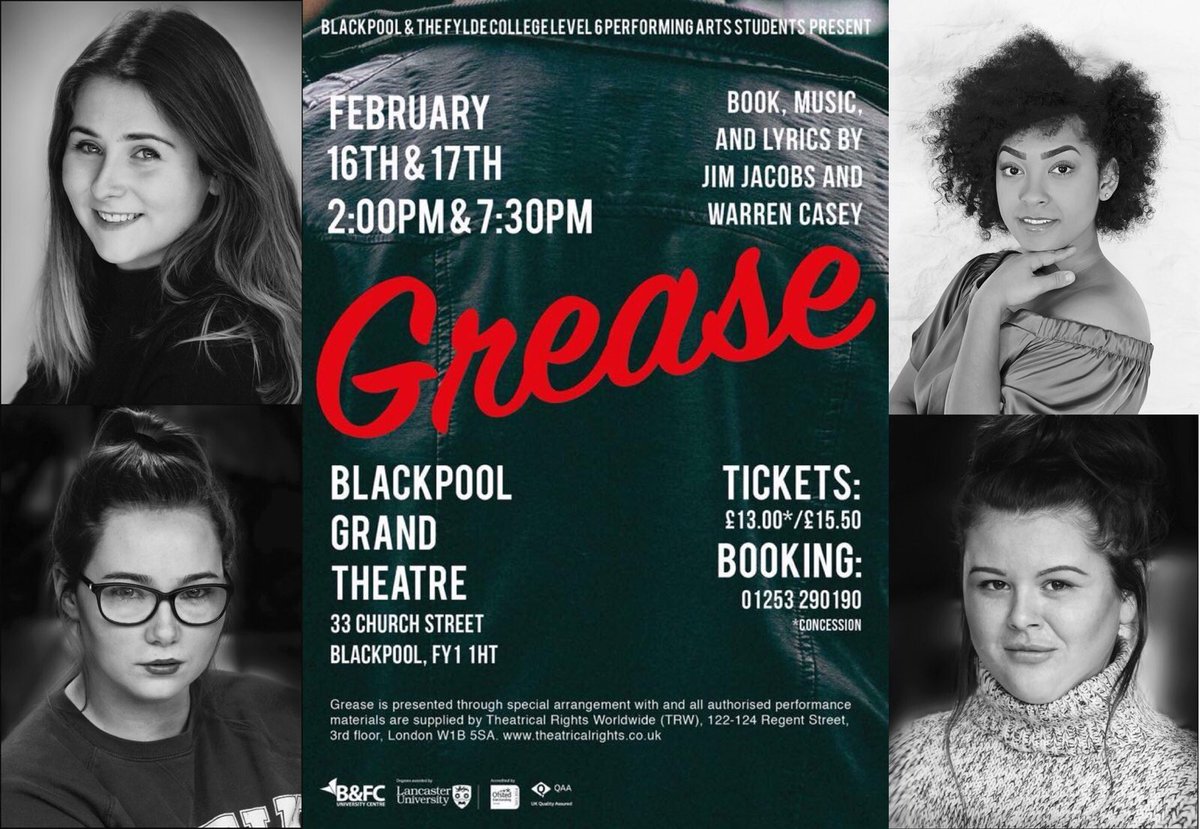 BFCClassOf2018's tweet photo. Tonight we are introducing our supporting characters, on Friday Evening and Saturday Matinee we have...
Patty - Amara Browning
Cha Cha - Nicole Louise
Miss Lynch - Caitlin Roberts
Blanche - Nicole Lee https://t.co/Gz2LewJJPK
