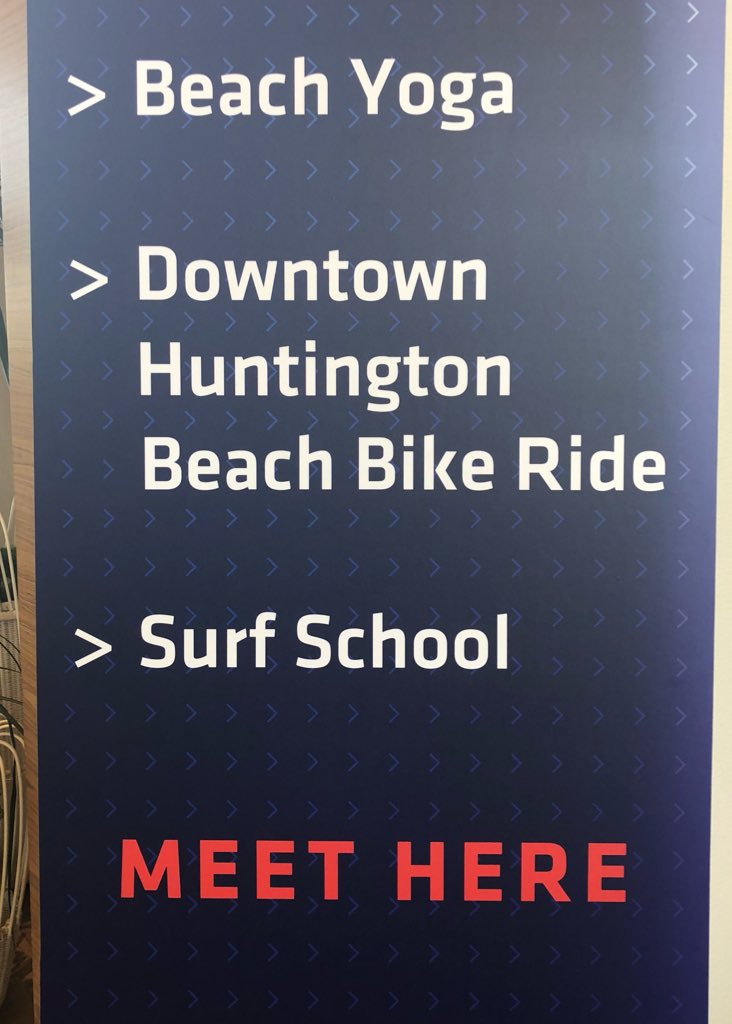 lauriekeith's tweet image. Tech conferences in #California be like..... #codemedia @Recode 🧘🏻‍♀️🚴🏻‍♀️🏄🏻‍♀️