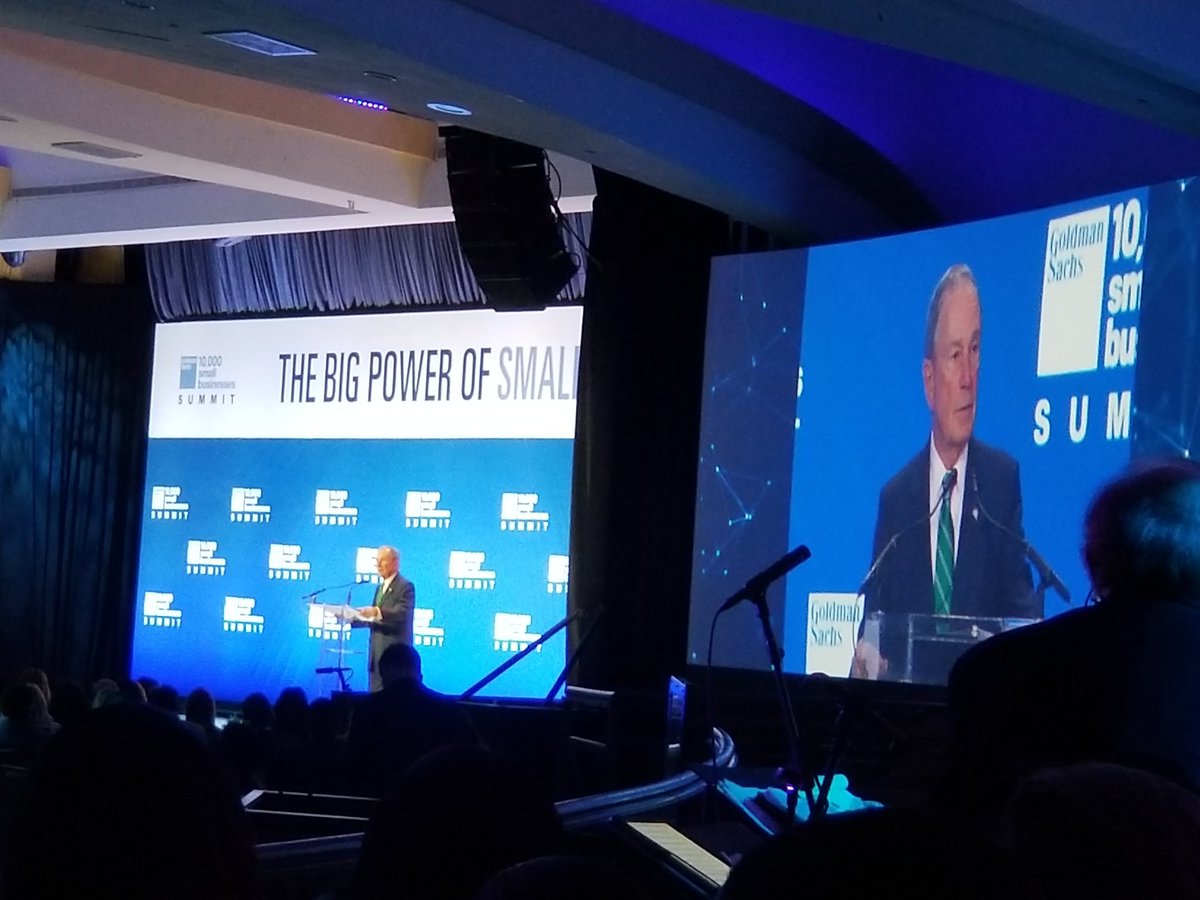 MrBobBond's tweet photo. Michael Bloomberg shared that his first business was one of his favorites, and it was the free coffee that he brought daily to principles of Merrill Lynch that inked them as his first client.  Pursue your passion!
#MakeSmallBig #WeMoveYouForward 
@BondwithERPCRM https://t.co/UvRvaCoYjW