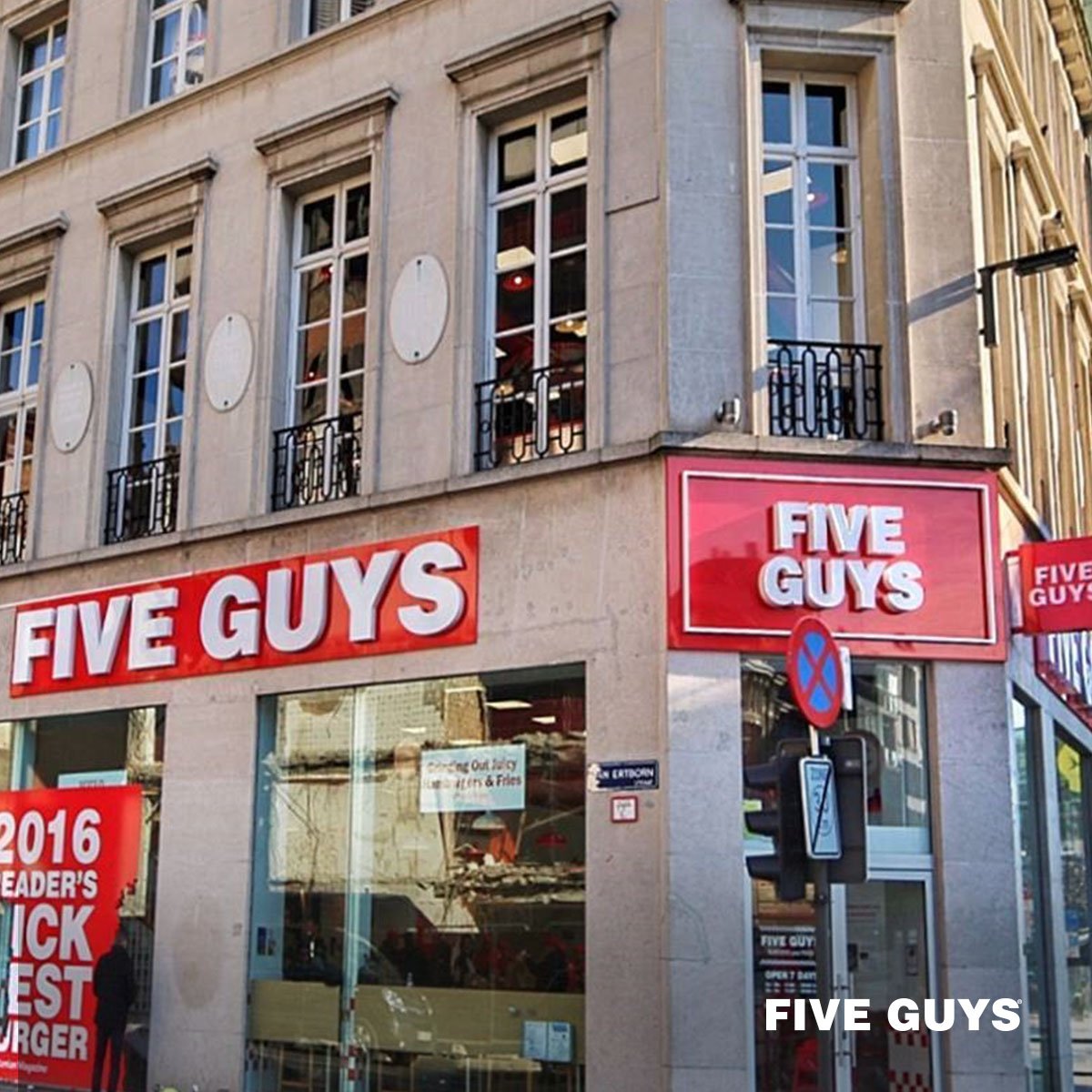 Five Guys on X: We are now open in Antwerp, Belgium! Where do you think  the next Five Guys location should be? 🤔 #TravelTuesday   / X