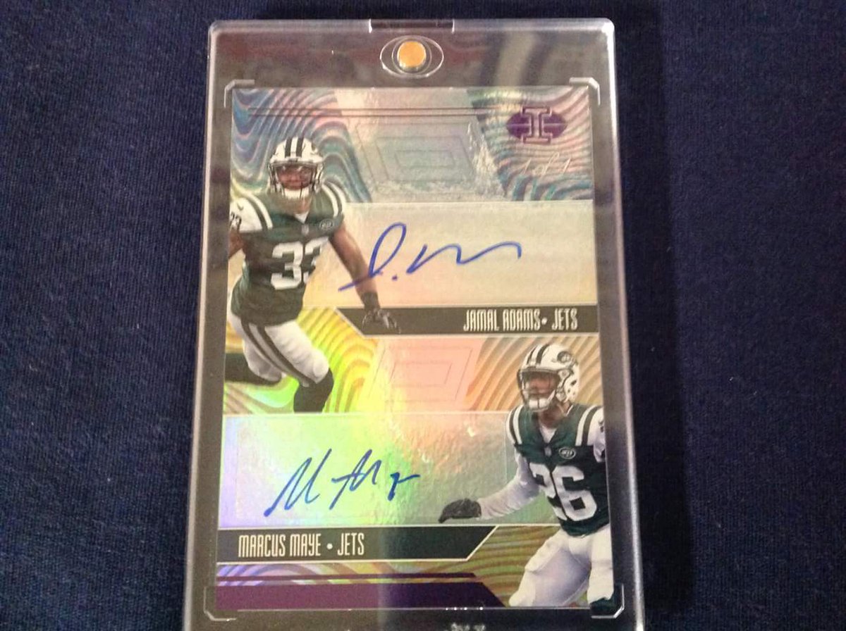 MarleySportsFbk's tweet image. Another 1/1 pulled at Marley Sports Breaks and Cards Facebook gruop
facebook.com/groups/1896659…
@PaniniAmerica @blowoutcards @beckettmedia #1of1 #1/1 #pullingfire #JamalAdams #Jets #RPA