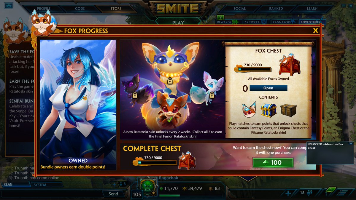 Bottom_Tier's tweet photo. https://t.co/BBalsp9QOC

We're live with a little #SmiteAdventure #LegendoftheFoxes then probably some Arena! Ready to dunk some dorks! Come through! @GabrielMug @hirezkama @EpipLive https://t.co/1kVu1lu4yU