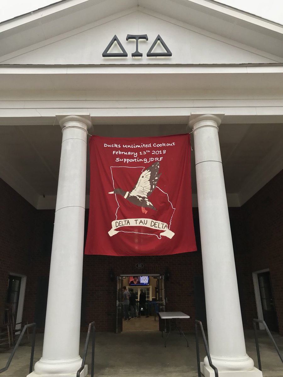 GaSouthernDelts's tweet photo. Reminder cook out at 6. Tickets are $5 at the door. @gsu_ducks https://t.co/CLDwUWwPRo