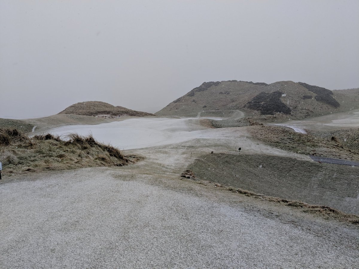 Mike_GOTM's tweet photo. Snowed out after 7 lovely holes at beautiful @Crudenbaygolf in the morning, but found a hidden gem on our way north in @CullenGC1 that was spared the weather. https://t.co/V2CMiEF2oU