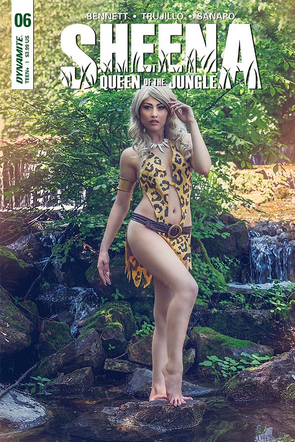 #comicbooks <a href="/comicbookaddt/">Comic Book Addicts</a> Sheena: Queen Of The Jungle #6 (<a href="/DynamiteComics/">DynamiteComics</a>) - The start of a bold new adventure! Mother Forest is beset by a terrible plague that sickens the very jungle, but this deadly evil is not the only danger Sheena must face.goo.gl/qRFnSU