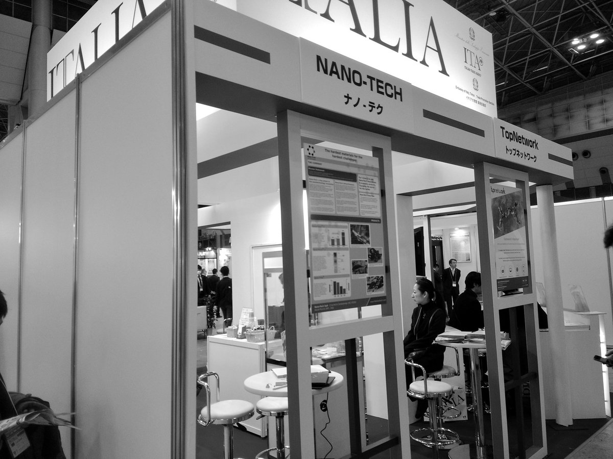 Nano-Tech (@italnanotech) on Twitter photo Today #nano_tech_spa is in #tokyo #nanotech2018Tokyo #THEFUTUREISNANOTECHNOLOGY come to visit us #nanotechnology #smartmaterials #nanocomposites #italiancompany from #italy❤️ #igerstokyo #igersitalia <a href="/ITAtradeagency/">Italian Trade Agency</a> Today #nano_tech_spa is in #tokyo #nanotech2018Tokyo #THEFUTUREISNANOTECHNOLOGY come to visit us #nanotechnology #smartmaterials #nanocomposites #italiancompany from #italy❤️ #igerstokyo #igersitalia <a href="/ITAtradeagency/">Italian Trade Agency</a>