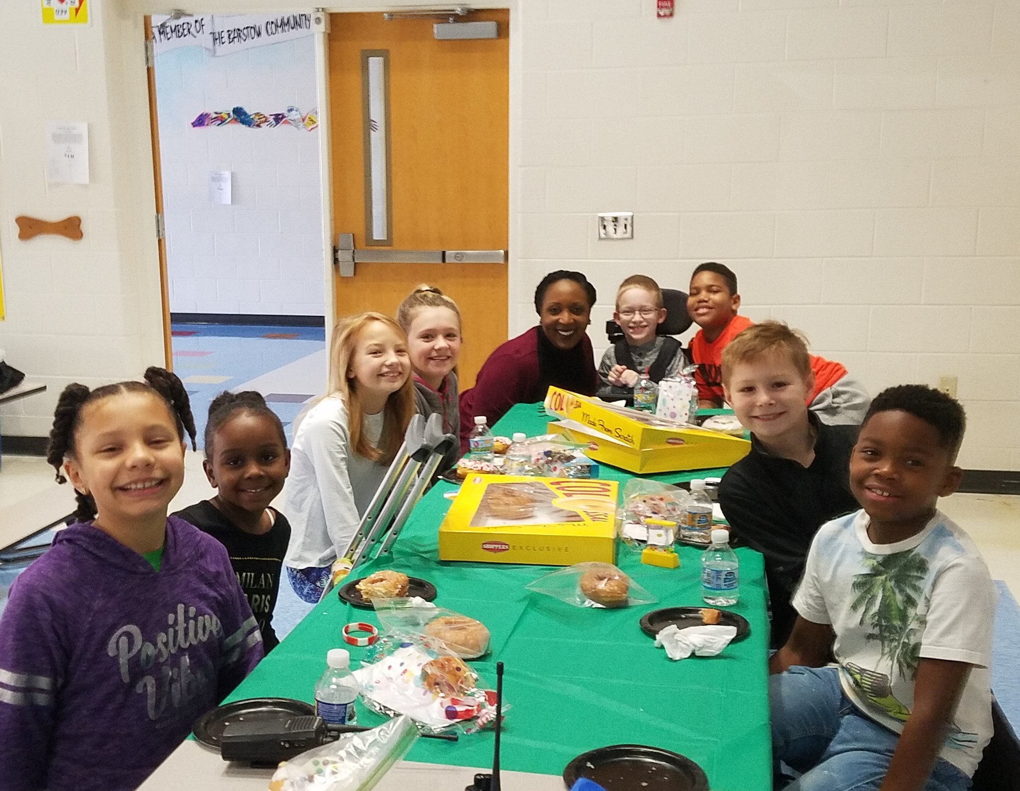 Barstow Elementary on Twitter "Breakfast with Briscoe was a hit this