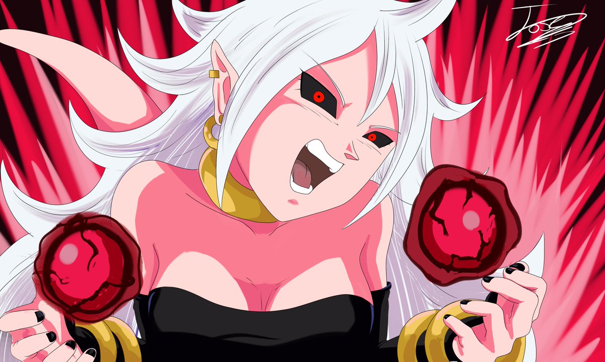Peeper201's tweet photo. #DragonBallFighterZ #Android21 #majin_android_21 https://t.co/efe1i0VceT