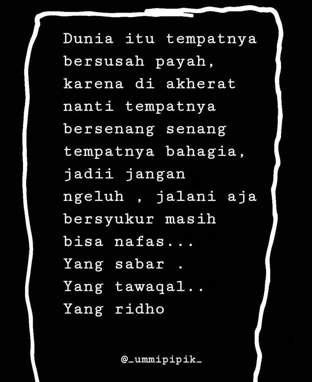 Yuk banyak bersyukur 😊  Follow >> @_ummi_pipik_ ift.tt/2o5FqAu