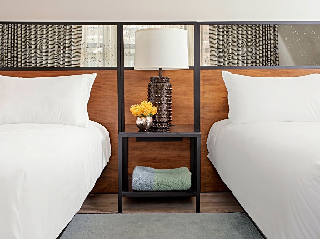 Our comfortable beds and thoughtful design touches, will leave you feeling restored and ready to explore. #21cNashville #SleepWithArt