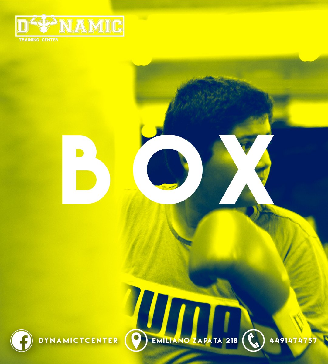 dynamicTcenter's tweet image. #Box #Boxing #DYNAMICBox
Ven y prueba nuestra clase de #Box
Lun - Vie de 20:00 a 22:00
Y recuerda que si vienes con tu pareja recibes 2x1 en tu inscripción durante todo febrero.
#FebreroDYNAMIC #DYNAMICEnPareja
#CoupleGoals #EntrenaEnPareja