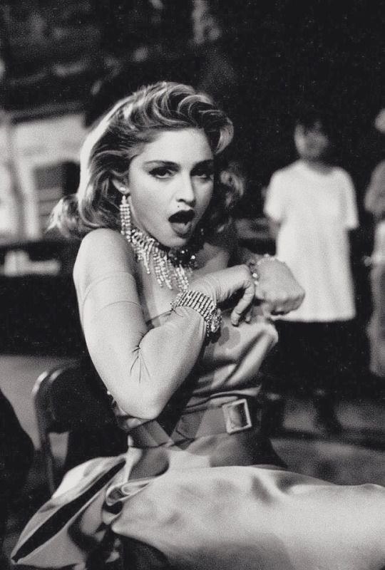 Sean Penn visited Madonna on the set of Material Girl, this was the first time they met each other
