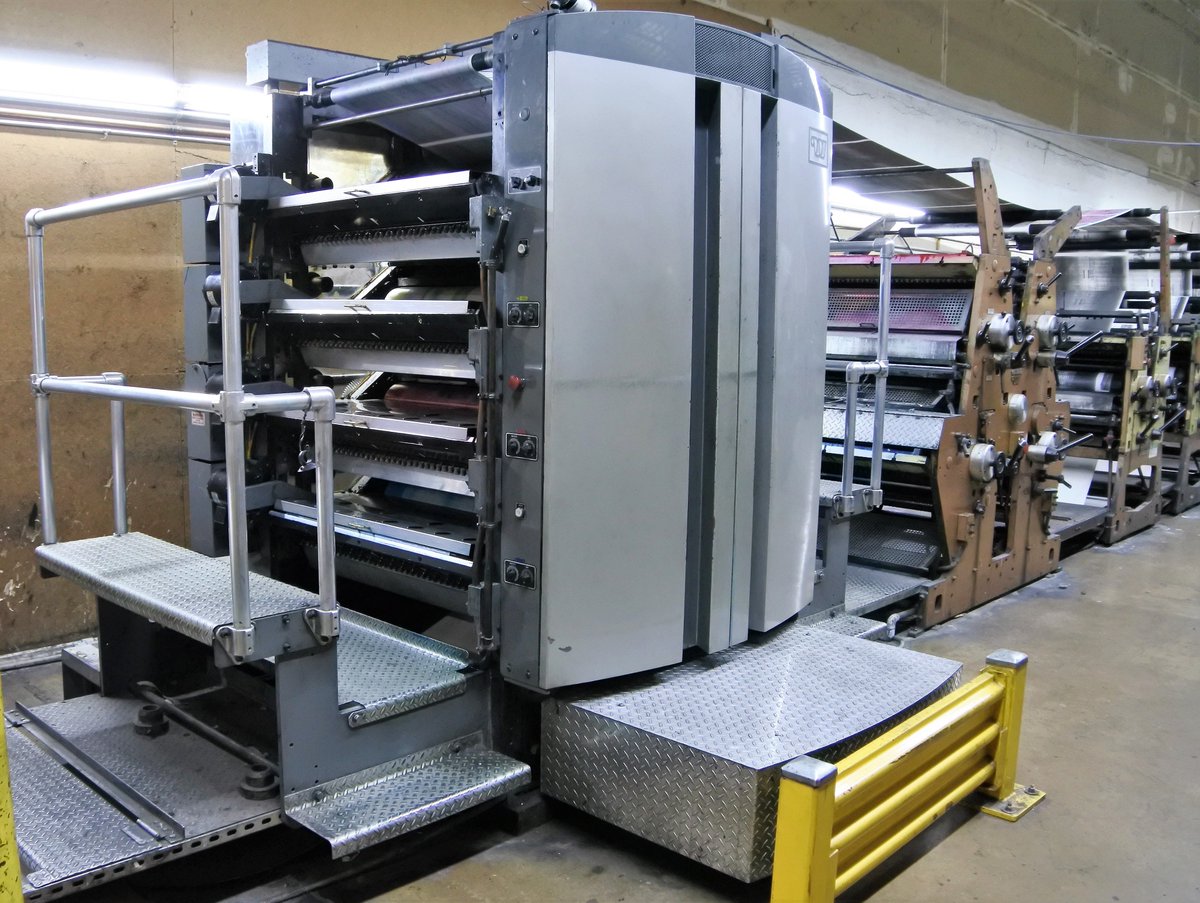 imPRESSions1995's tweet photo. 2008 Silver Quad Stack.  22-3/4" (578) Cut-off.  Excellent Condition.  Available now subject to prior sale.  Visit our website for more pictures and full description.
https://t.co/nH2LyTKDyv
#quadstack #usednewspaperpress https://t.co/8fz7Ugae6E