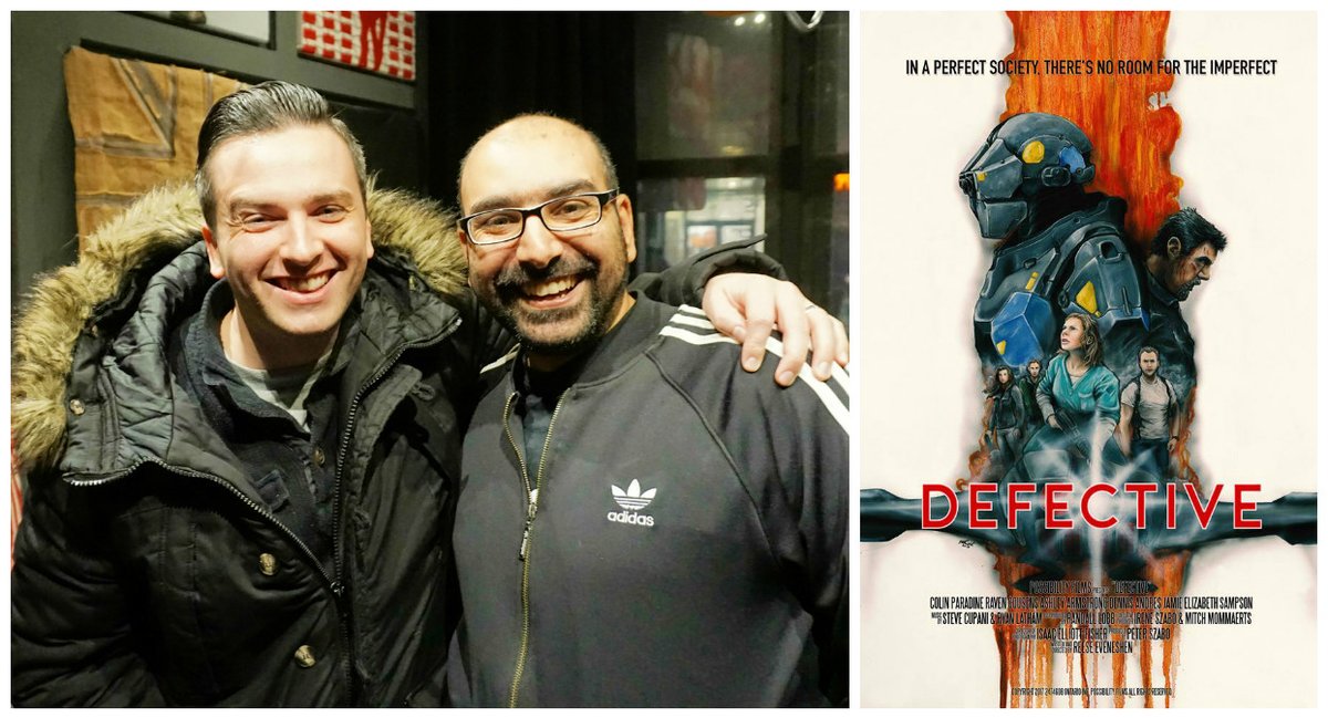 MySummerLair's tweet photo. #LISTEN: @mypalsammy's interview with director @ReeseEveneshen who came to #MySummerLair to talk about his #scifi movie #Defective now out on VOD! Lotta nerdery going on: https://t.co/bY3CCWe6PD #Movies #DefectiveFuture #Podcast https://t.co/IdYIP0299r