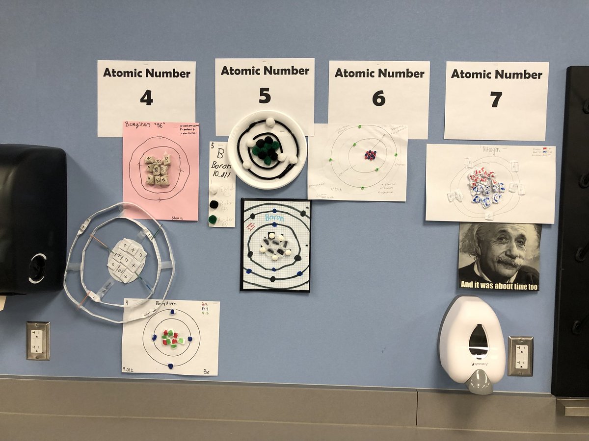 paetow_science's tweet photo. IPC classes using student created atoms to learn about properties of elements! @SecScienceKISD @PaetowHS #allin #makingsenseofscience @KatiePoploski https://t.co/JqWi70XiNM