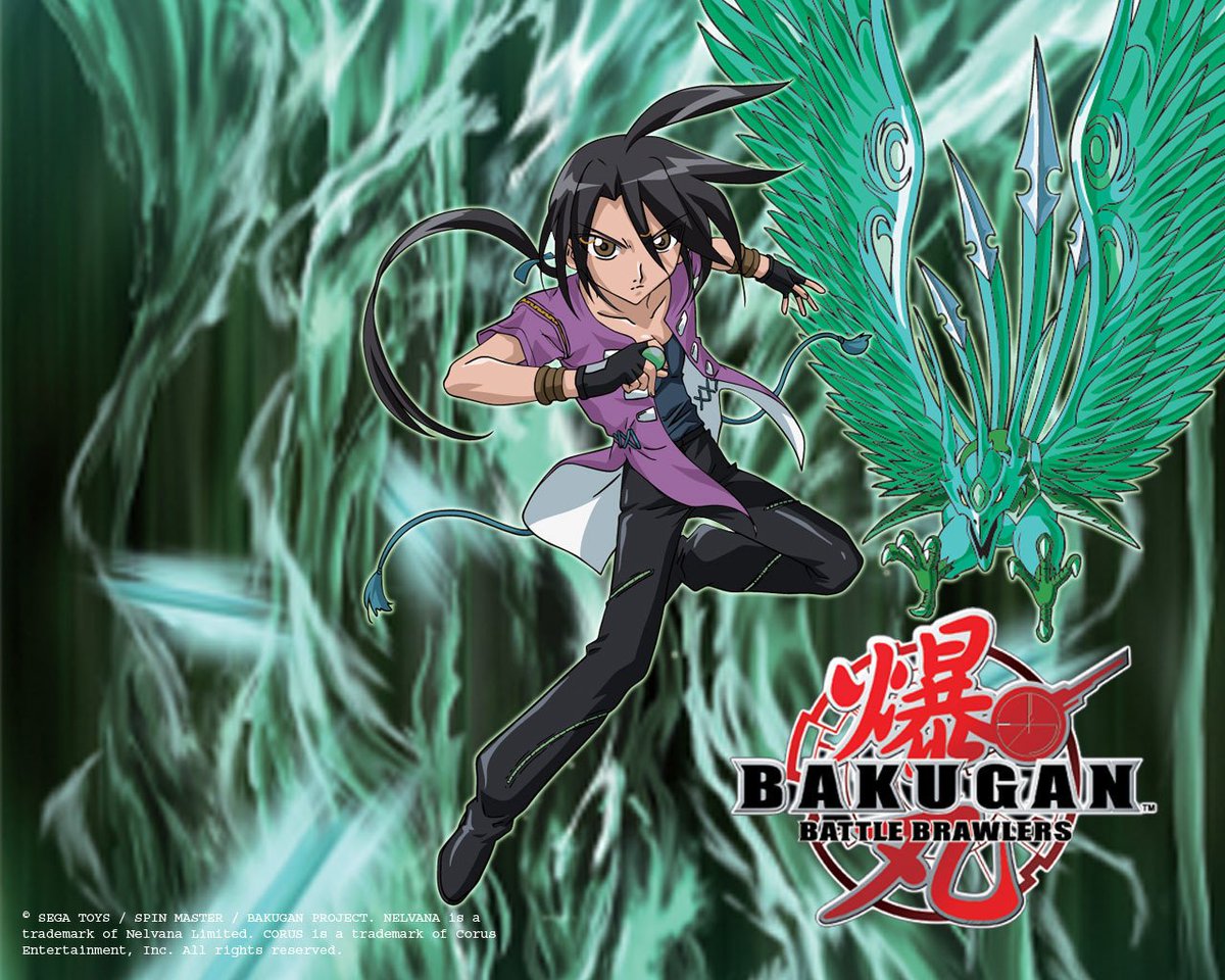 Image of shun kazami from bakugan anime