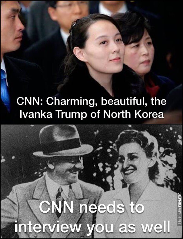 AusLibCon's tweet image. Such great reporting from @CNN #PyongChang2018 @KimJongUnique