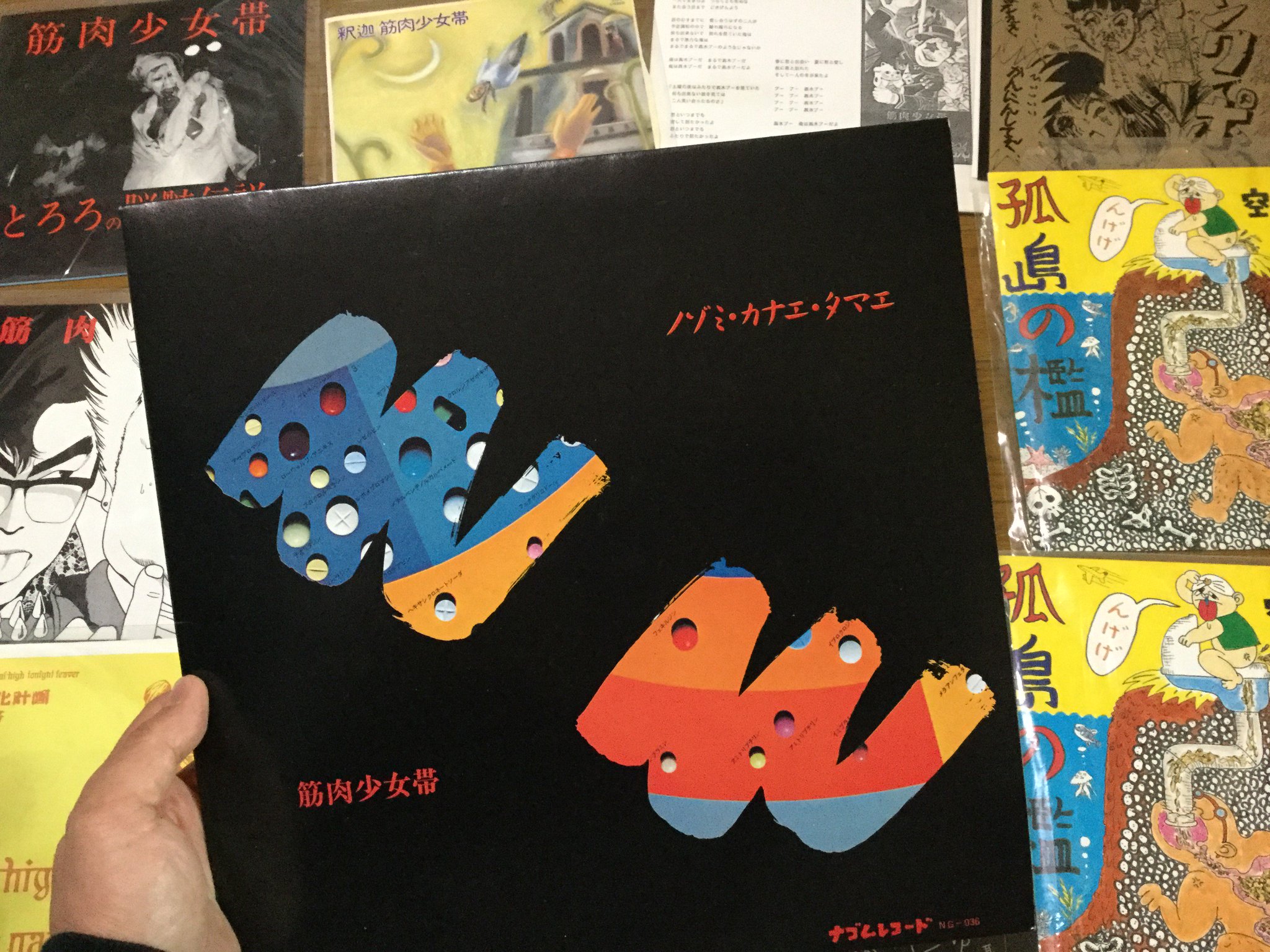 貴重　筋肉少女帯 ノゾミ・カナエ・タマエ 1986年　ナゴムレコード 貴重 筋肉少女帯 ノゾミ・カナエ・タマエ 1986年 ナゴムレコード