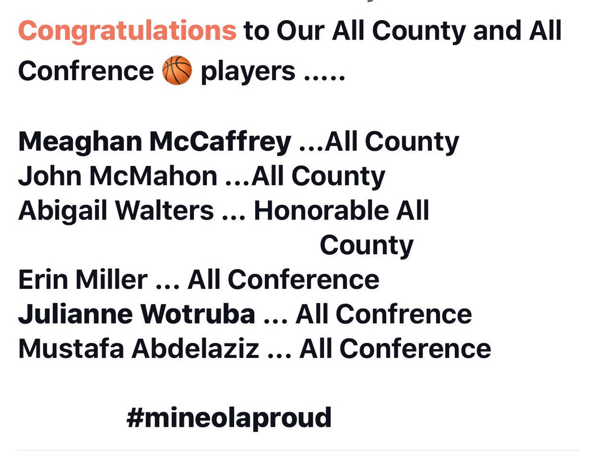 Mineola Boosters (@mhsbooster516) on Twitter photo 