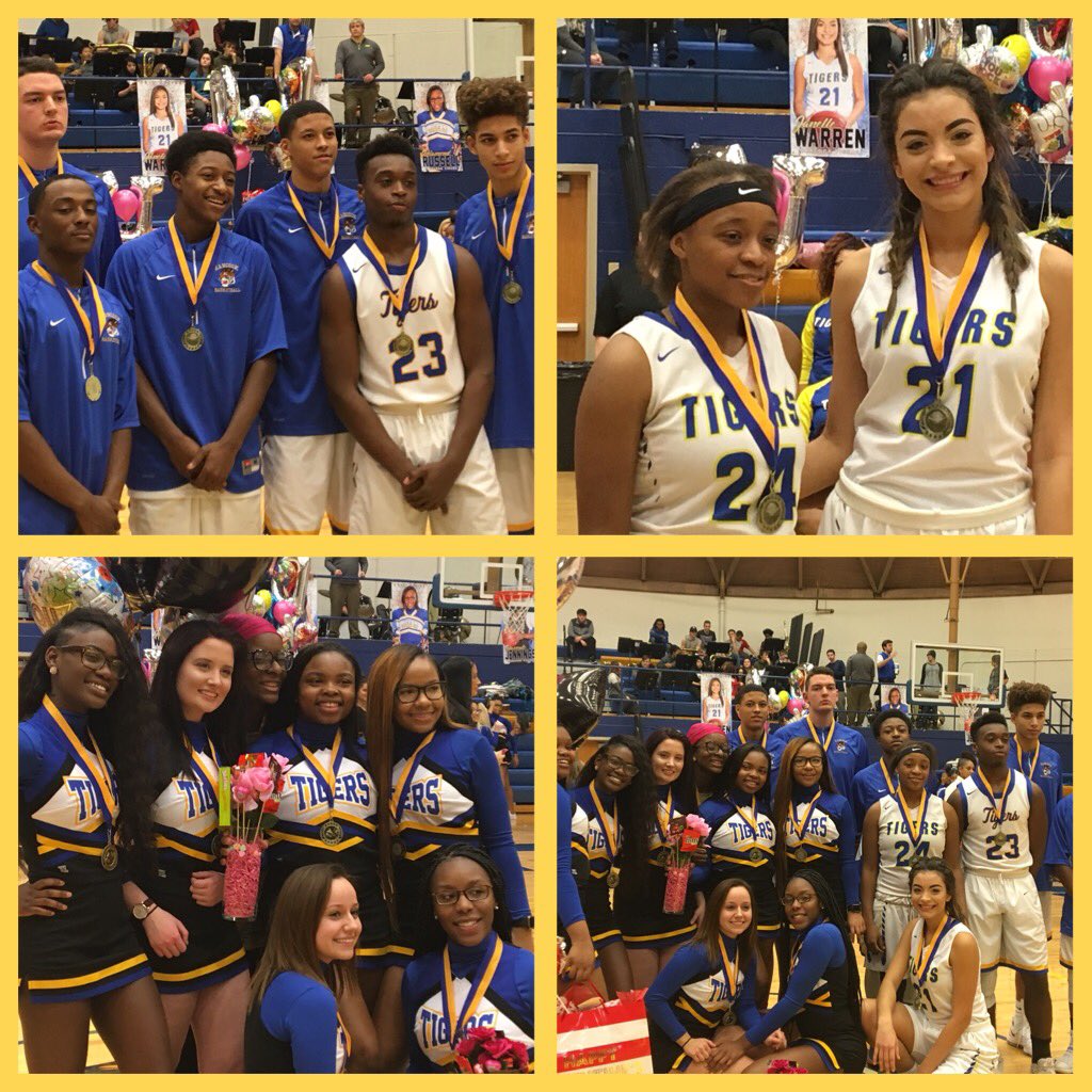 Winter sports senior night at HPHS... marking another milestone for these PAWTASTIC athletes! #hpsdtigers <a href="/HancockSupt/">Dr. Kevin Carl</a> <a href="/HPTigers/">Hancock Athletics</a>