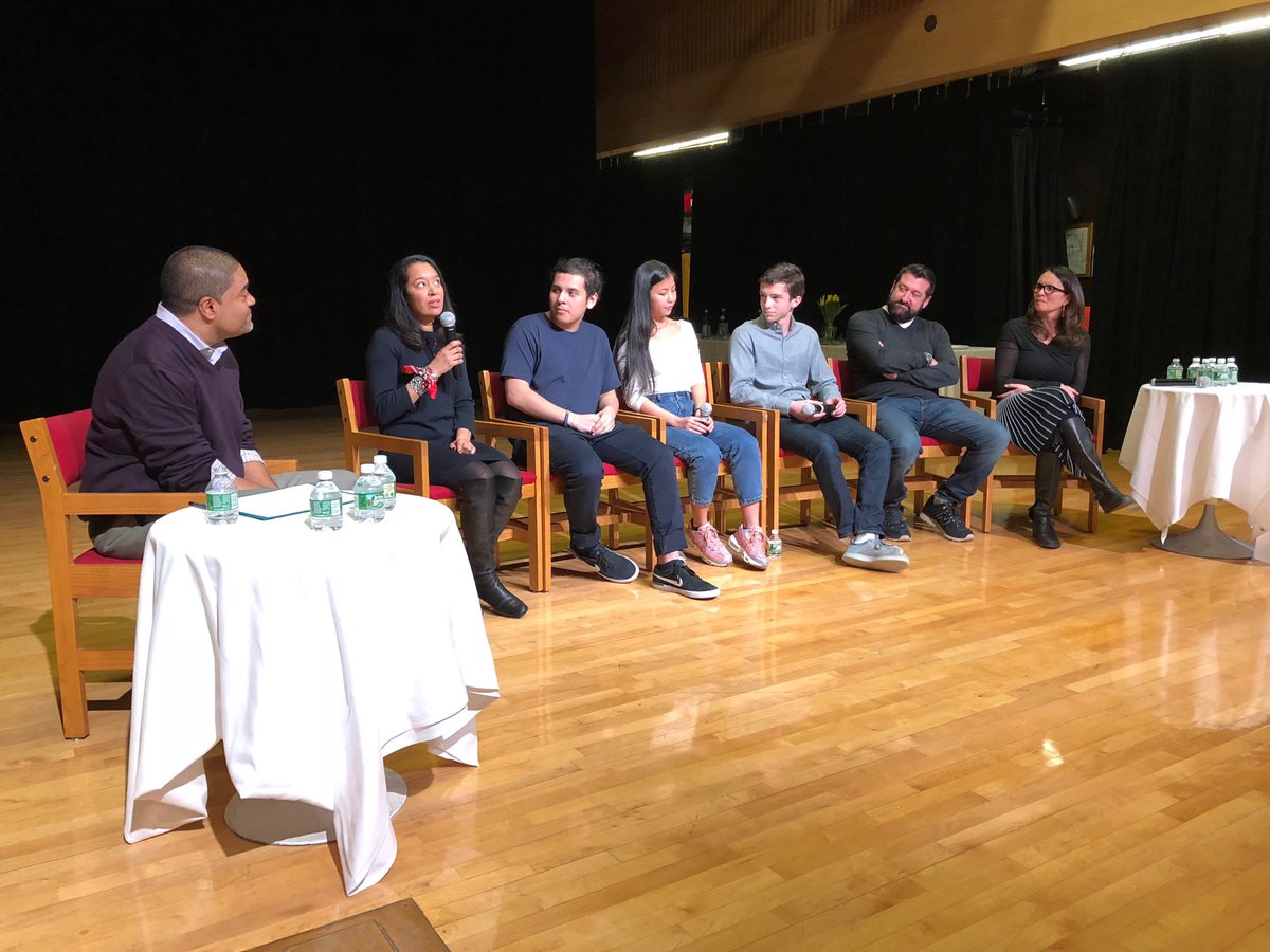 JedLippard's tweet image. “There is zero retention unless you are doing, unless you are creating.” @sfc_bankstreet #StoryBank #AlumniPanel