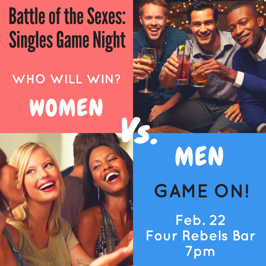 ESDates's tweet image. Singles, what’s your favorite game? Come join us as we battle it out. The GAME is on! Get your ticket(s) today! #orlando #singles #funinthecity #esdates #battleofthesexes #singlesgamenight ow.ly/5CGw30io3FW