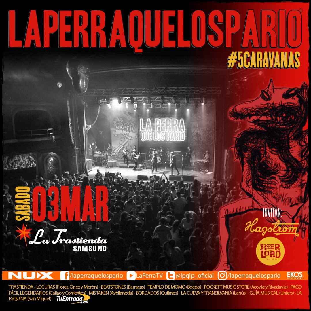 lpqlp_oficial's tweet photo. Si sos de los viejos seguidores. Si sos de los nuevos y nunca escuchaste el Disco Rojo en vivo. La temática de La primer Trastienda es el disco que dio inicio a esta historia. Cd Rojo completo + otras canciones! #5Caravanas #lpqlp https://t.co/xMLBT7KhDu