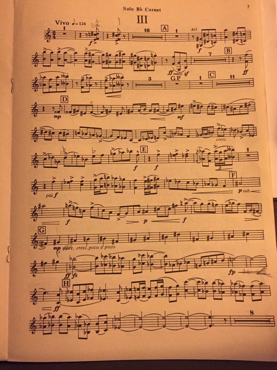 Tonight's practice. Anyone know the piece?