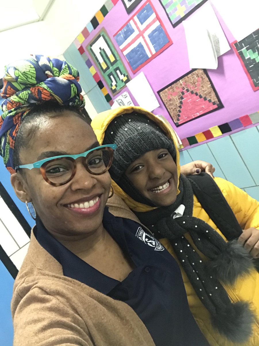RaevanAskew's tweet photo. Today was the #100thdayofschool and it was epic! Principal’s breakfast for 💯% attendance and a #100min party for 100 students who have given 💯% effort for #100days. I also took #100selfies! #ps354 #schoolfun https://t.co/MXMeLVMes2
