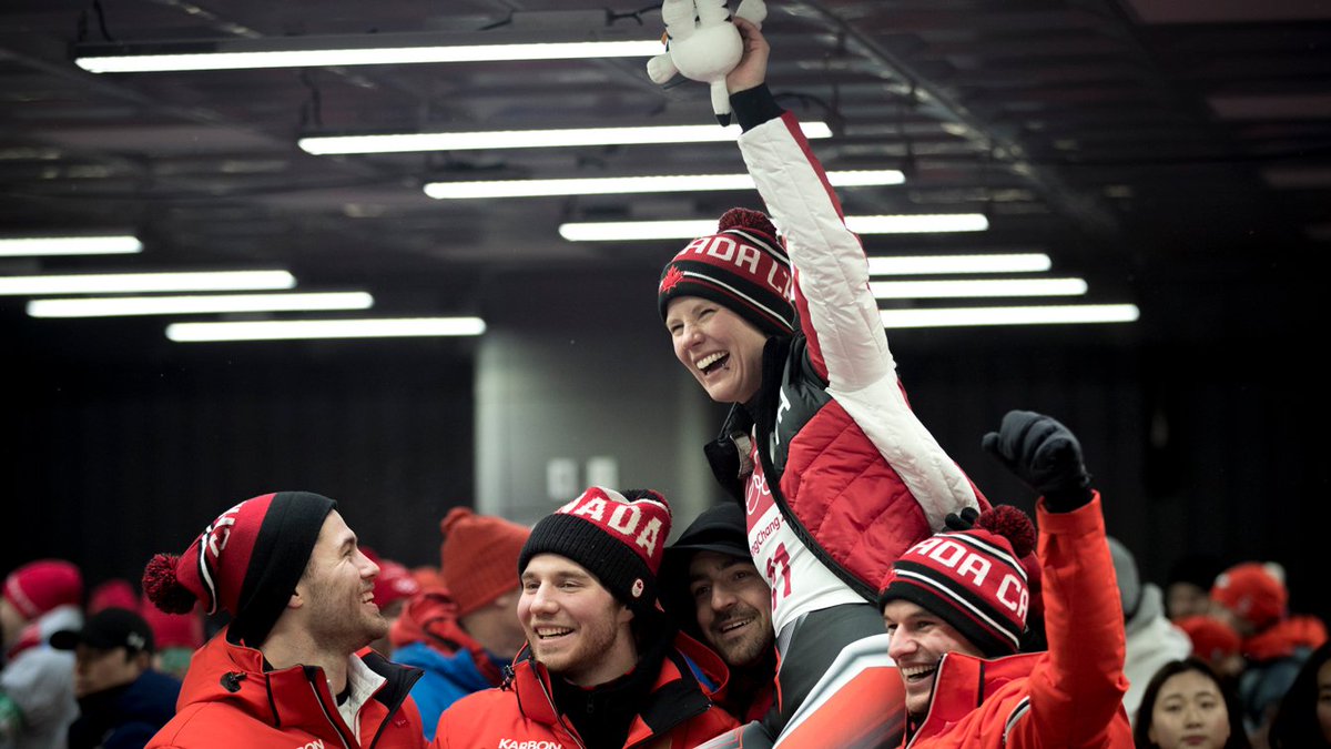 Alex Gough took bronze at #PyeongChang2018 for #TeamCanada's first Olympic medal in luge. 🥉

Read more on the historic moment 👉 bit.ly/2nXH5sC