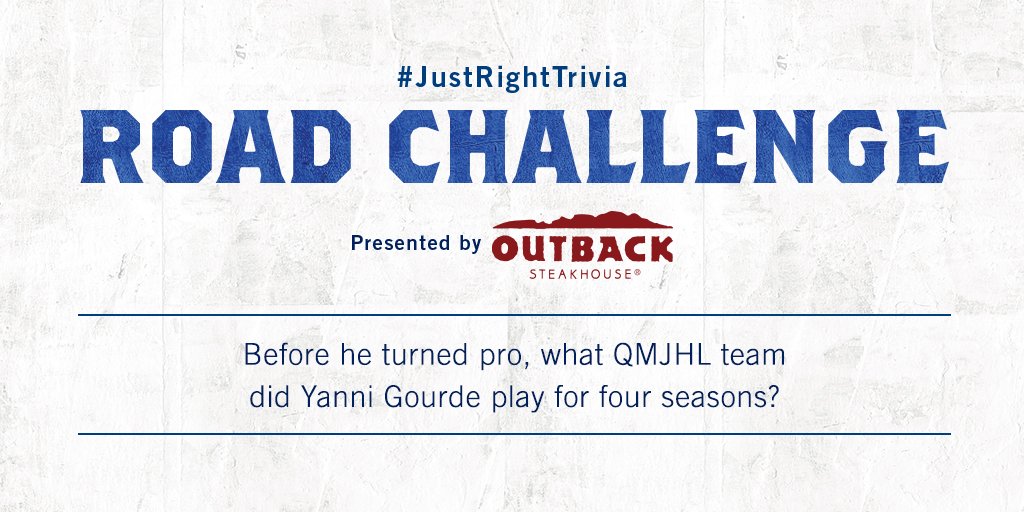 Answer tonight’s #JustRightTrivia and you could win an @outback gift card! #TBLvsBUF https://t.co/FBkfYWDJrK