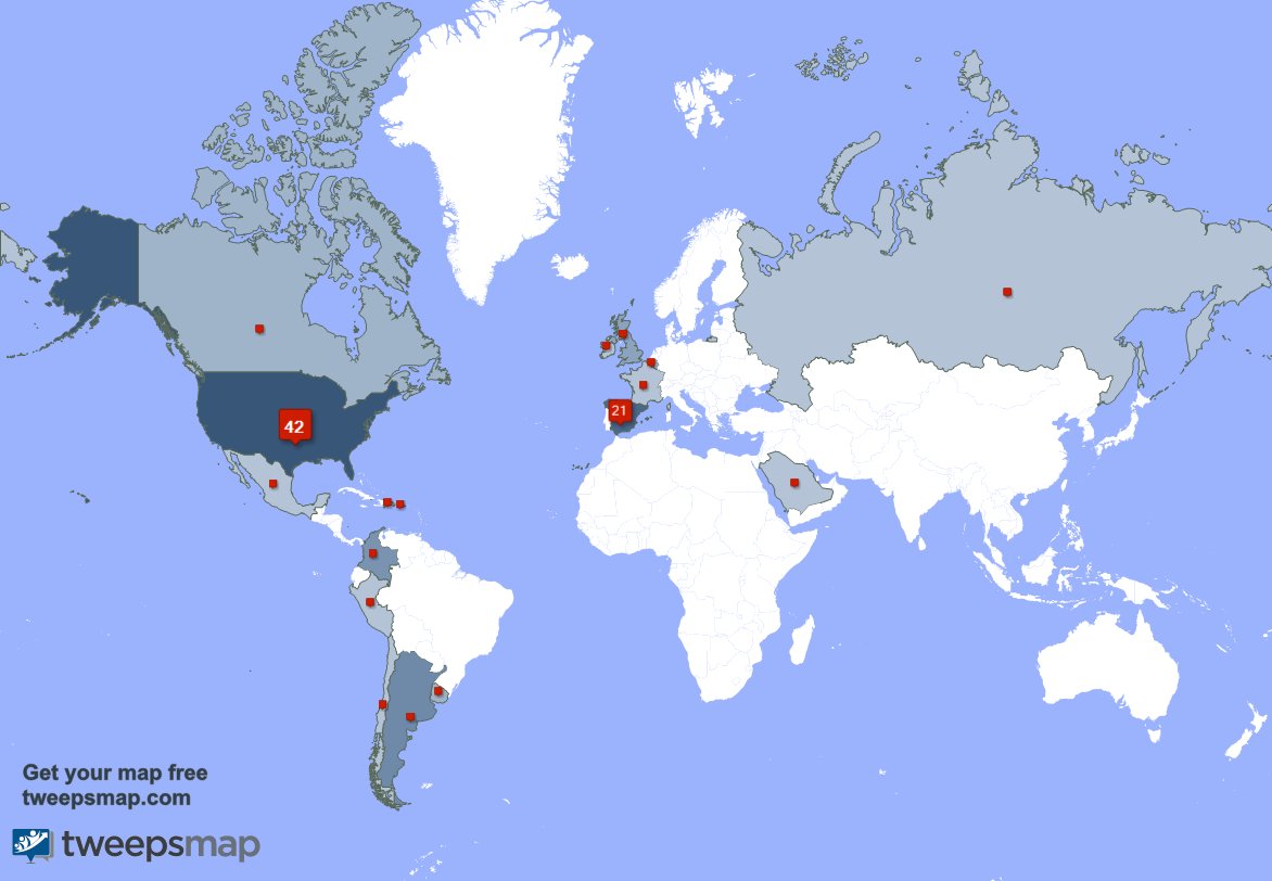 LatinPodcast's tweet photo. Mis seguidores viven en Estados Unidos(44%),España(22%),Puerto Rico(9%) y más https://t.co/vnNhcInnaC  #Latinpodcast #latinpod https://t.co/ArMJ6Ze6bI