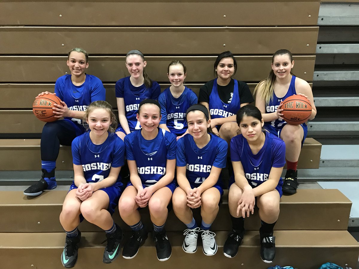 GCoachSchneider's tweet image. Dub vs Huguenots. 48-46. Get Mad Maddy hits winning layup finishes with 17. Brosnan 14 Downtown GiGi 9 👌🏽👌🏽👌🏽season record 5-3. Don’t be sad it’s over, be glad it happened. #pilotfrosh #family #winnerstable @GCSDAthletics @GoshenBball