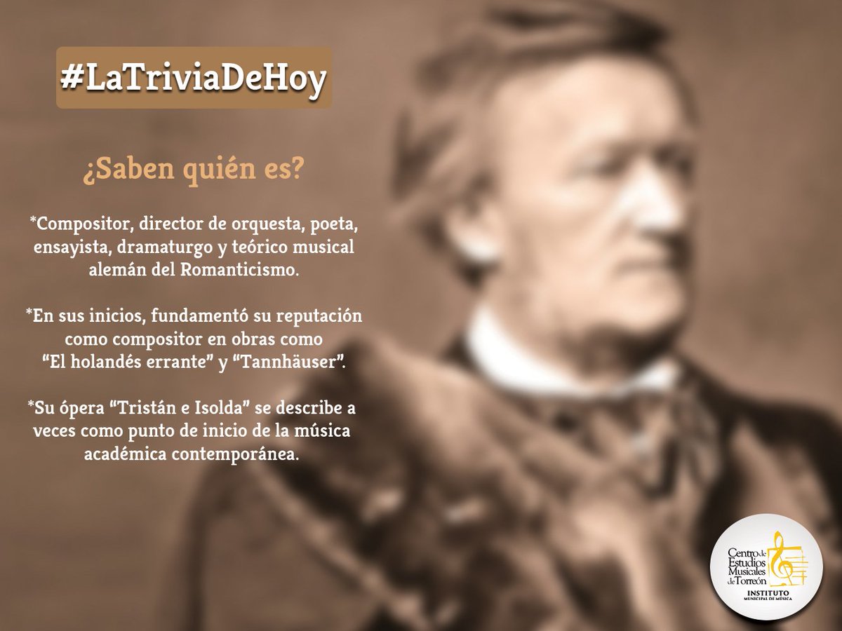 #LaTriviaDeHoy ¿Una pista? Falleció un día como hoy pero de 1883.