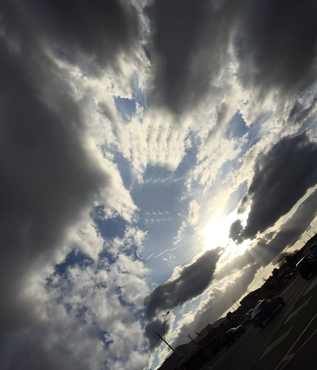 PaloXanto's tweet image. ✌️ to the gods ☁️ 👁 ☁️

#cloudmusings #panorama #glitchart #joshuatree #desert