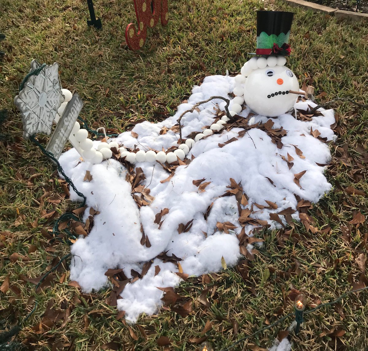 Is it Spring yet? I thought the melting snowman back in December was a sure sign !?  We can do this ! #CFESProud